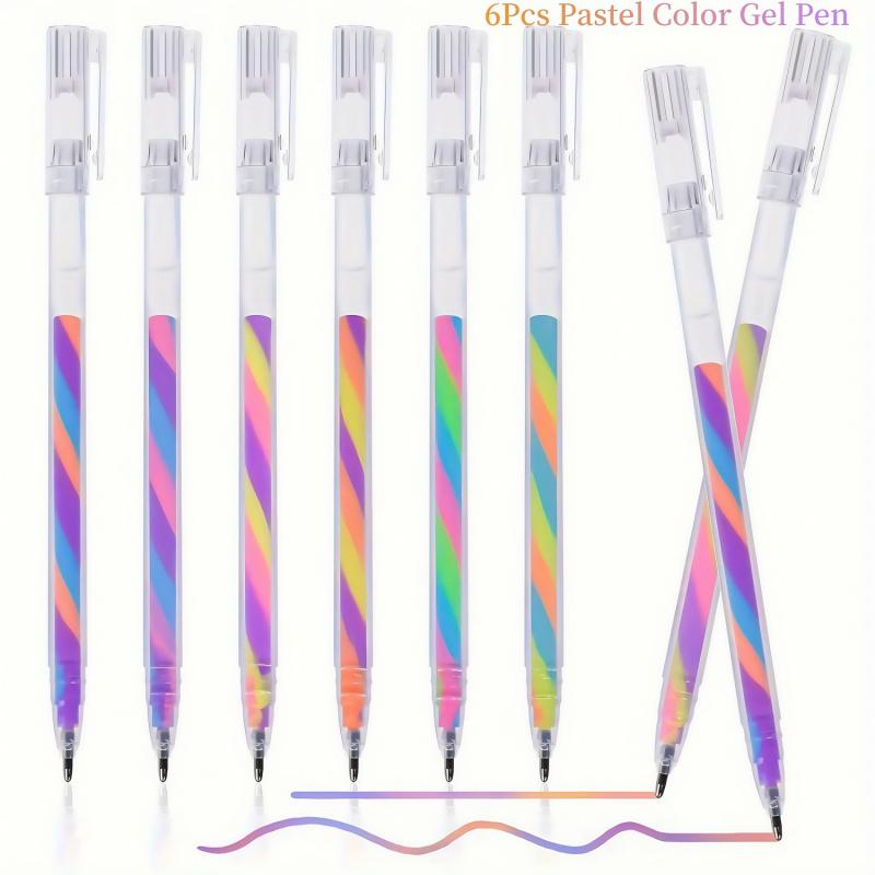 Mixing of 3 Colors Rainbow Gel Pens Color Changing Ballpoint Pen Glitter Pen Set for Adults Coloring Books Drawing Doodling Scrapbooking Notes,Artist Illustrating