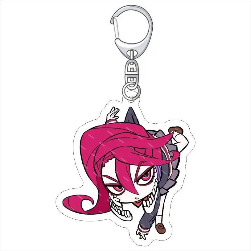 Anime Dandadan Turbo Granny Cartoon Key Ring Acrylic Keychain Jewelry Girl Pendant Fashion Children Accessories Bag Charms Gift