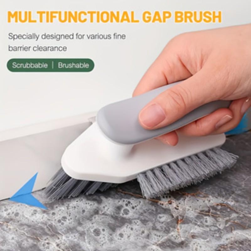 New Multi-Functional Gap Brush for Home Use, Bathroom Floor Crack Scrubber, Wall Corner Cleaner, Toilet Cleaning Brush