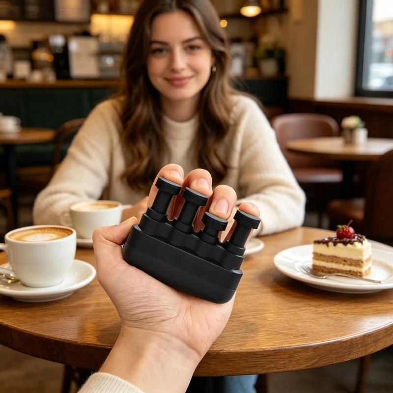 Finger Exercise Trainer, Finger Strengthener, Grip Strength Training Device, Guitar Finger Strengthening Tool, Hand Strength Enhancer