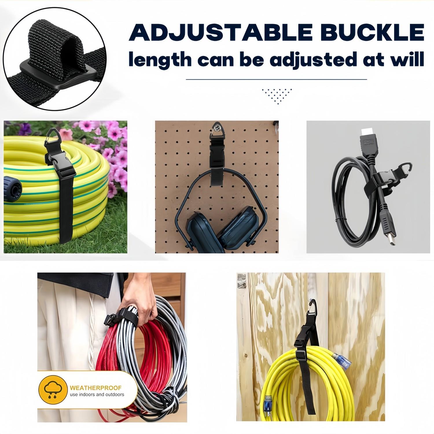 Triangle Buckle Luggage Strap Hiking Outdoor Backpack Multi-Functional Hook, Durable Travel Accessory for Camping and Hiking Gear