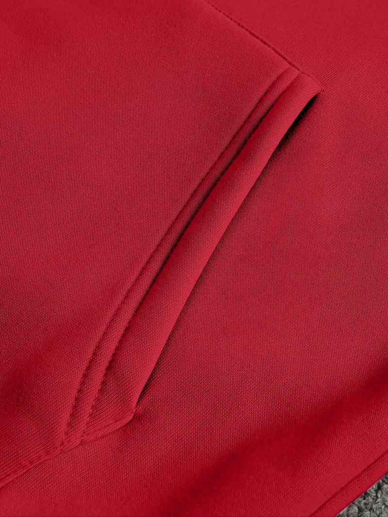 Men's Letter Print Casual Sportswear Set, Hooded Sweatshirt & Drawstring Pants, Fall Winter Comfortable, 2 Piece Set, Sweatsuit Set Outfit