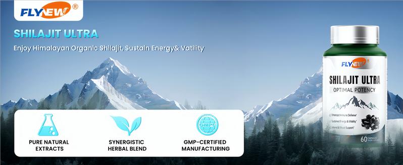 Premium FLYNEW Vitamin Optimal Potencyi Shilajit Ultra Adaptogen Energy Stamina lmmuneAntioxidants Made in USA 60 Capsules Healthcare Organic Fitness Supplement DietaryNatural hmb supplement Edible creatine monohydrate protein