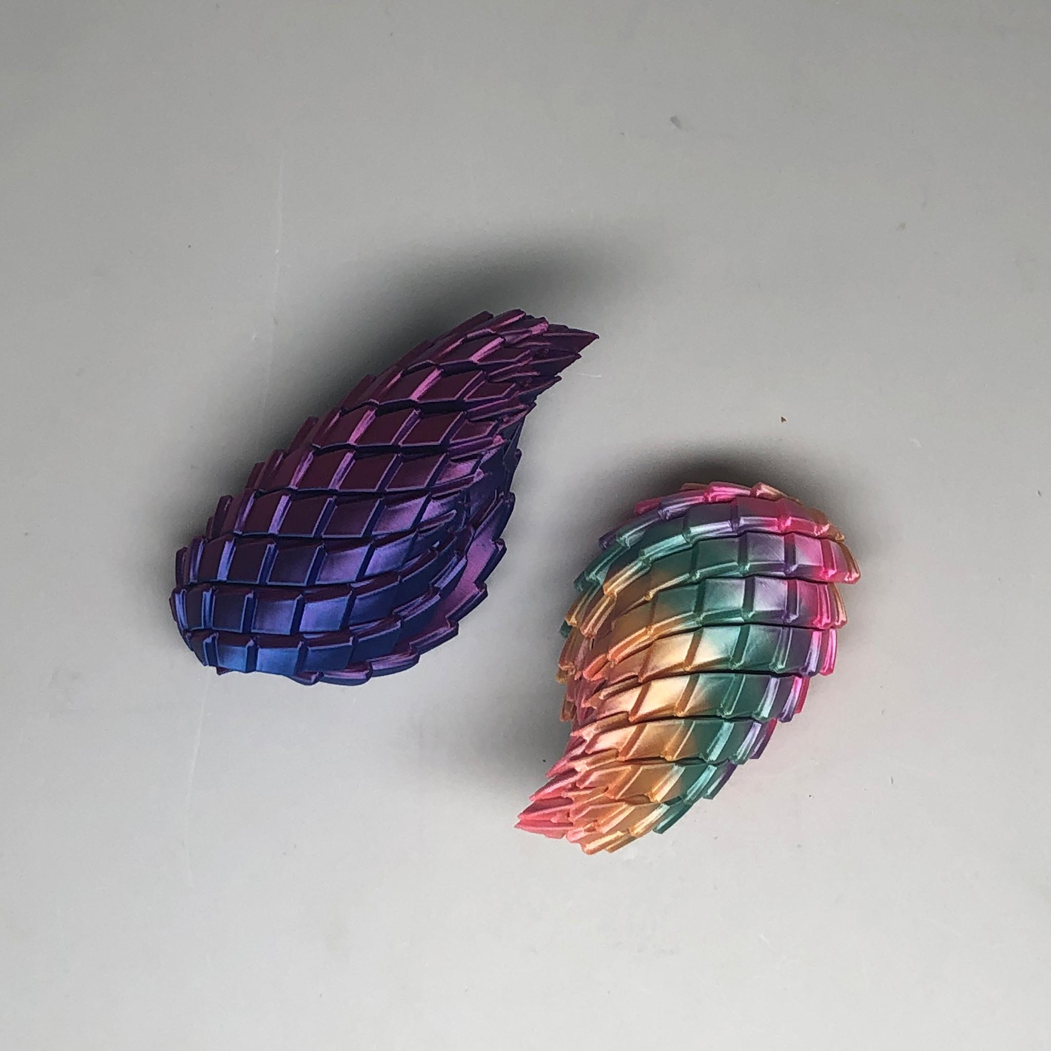 Stress Relief Creative Rotating Dragon Egg, 3D Printed Spiral Egg, Fashionable Creative Toy, Unique Gift, Blue and Colorful Options