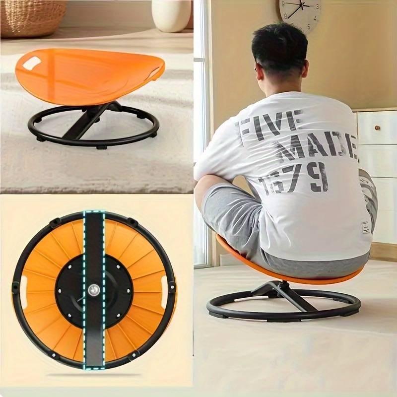 Circular Rotating Sensory Integration Training Chair, Ideal for Balance & Coordination, Perfect for Children & Teenagers Growth