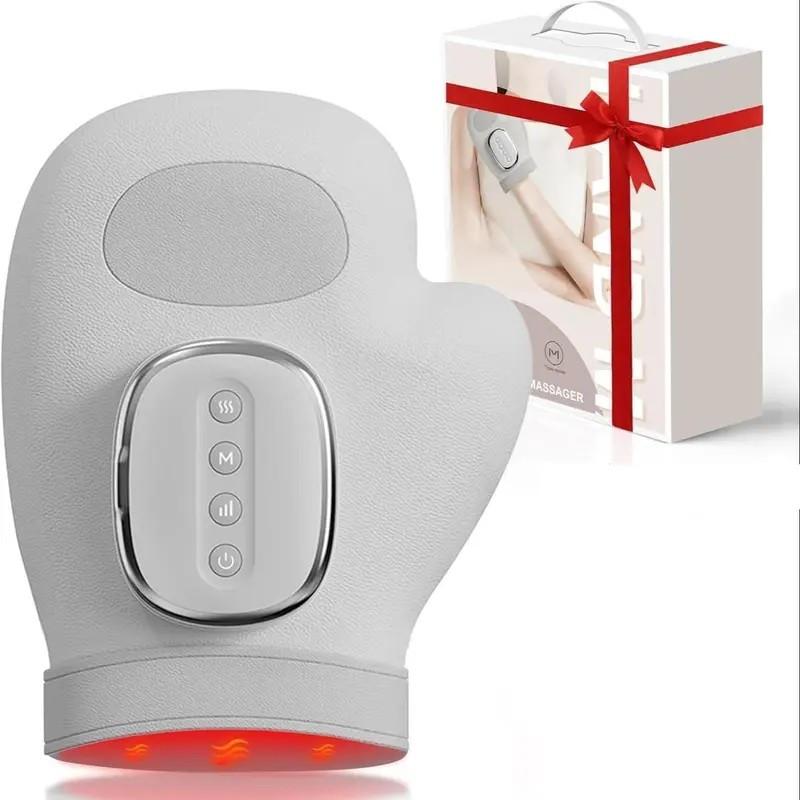 Heat Therapy Hand Massager, Compact, Portable Massagers, Ultimate Relief for Hands, Wrist, Fingers, Arthritis, Carpal Tunnel Syndrome, Ideal Gift for Men and Women