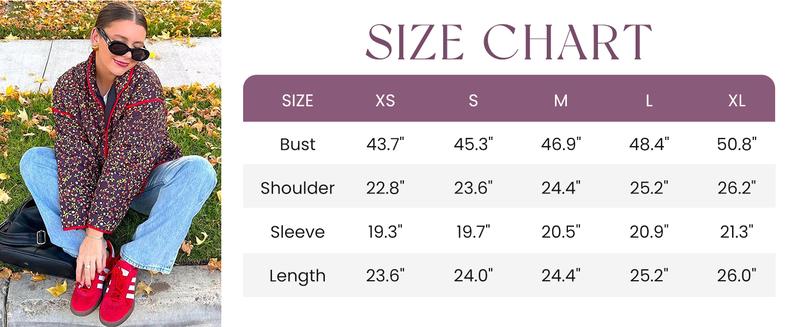 UANEO Women's Vintage Y2K Cropped Floral Quilted Jacket Printed Casual Lightweight Open Front Padded Puffer Coat | TikTokShopBlackFriday Christmas