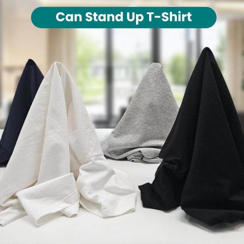 Alimen Men's Heavyweight Oversized T-Shirts Short Sleeve Thick 100% Cotton Shape-Retaining Strong Neckline & Premium Look Mens Tshirts Crewneck Tees for Summer & Spring - No Sagging! Alimen Men's Heavyweight Oversized T-Shirts Short Sleeve Thick 100% Cotton Shape-Retaining Strong Neckline & Premium Look Mens Tshirts Crewneck Tees for Summer & Spring - No Sagging!