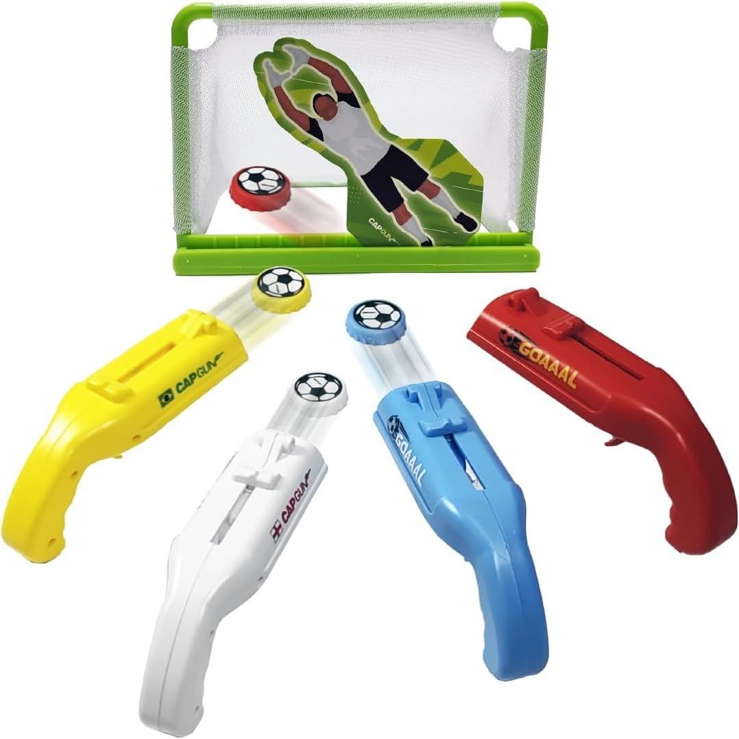 bottle cap shooting gun - Fun bottle opener tool launches bottle caps for parties, barbecues, and bar games