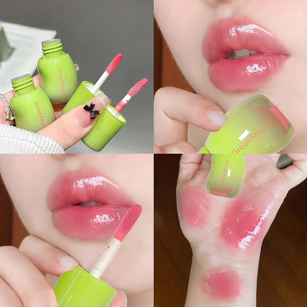 4-Pack Clear Lip Gloss Set, Hydrating Formula, Long-Lasting Moisture, Perfect for All Skin Types, Ideal for Daily Use
