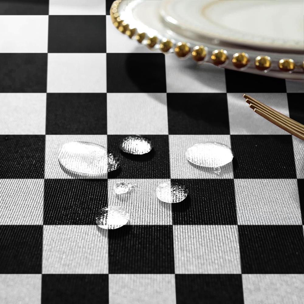 Mosaic Pattern Tablecloth Set, Fabric, Suitable for Dining Tables, Tea Tables, TV Cabinets, Picnics, Picnic Table Cover