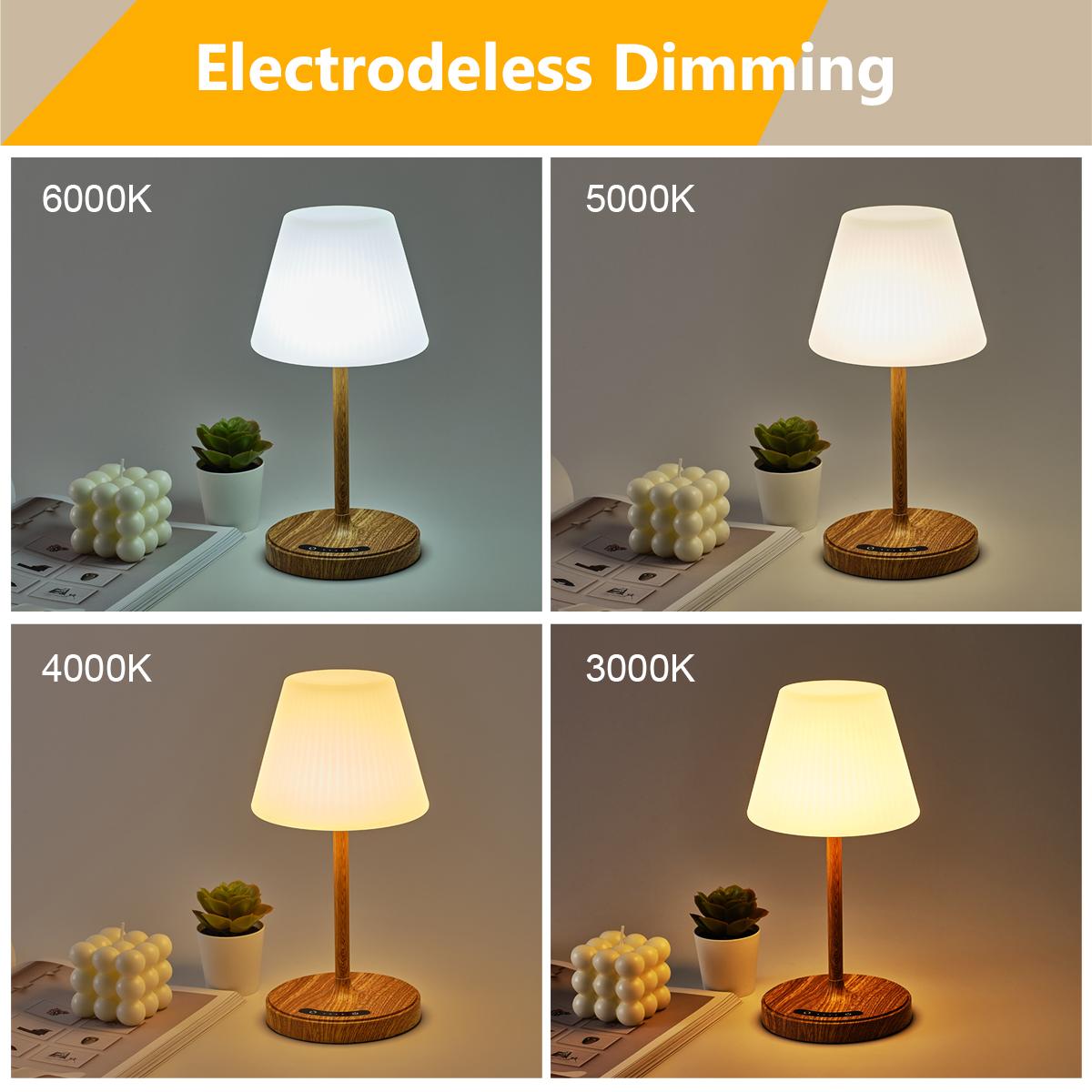 Shower Lamp Waterproof Bathroom Lamp for Inside Shower Bathtub, Rechargeable Cordless Table Lamp, with 4000mah Battery, Touch Dimmable Light, Small Relaxing Spa Night Lamp for Bedroom, Bathroom, Kitchen, Desk