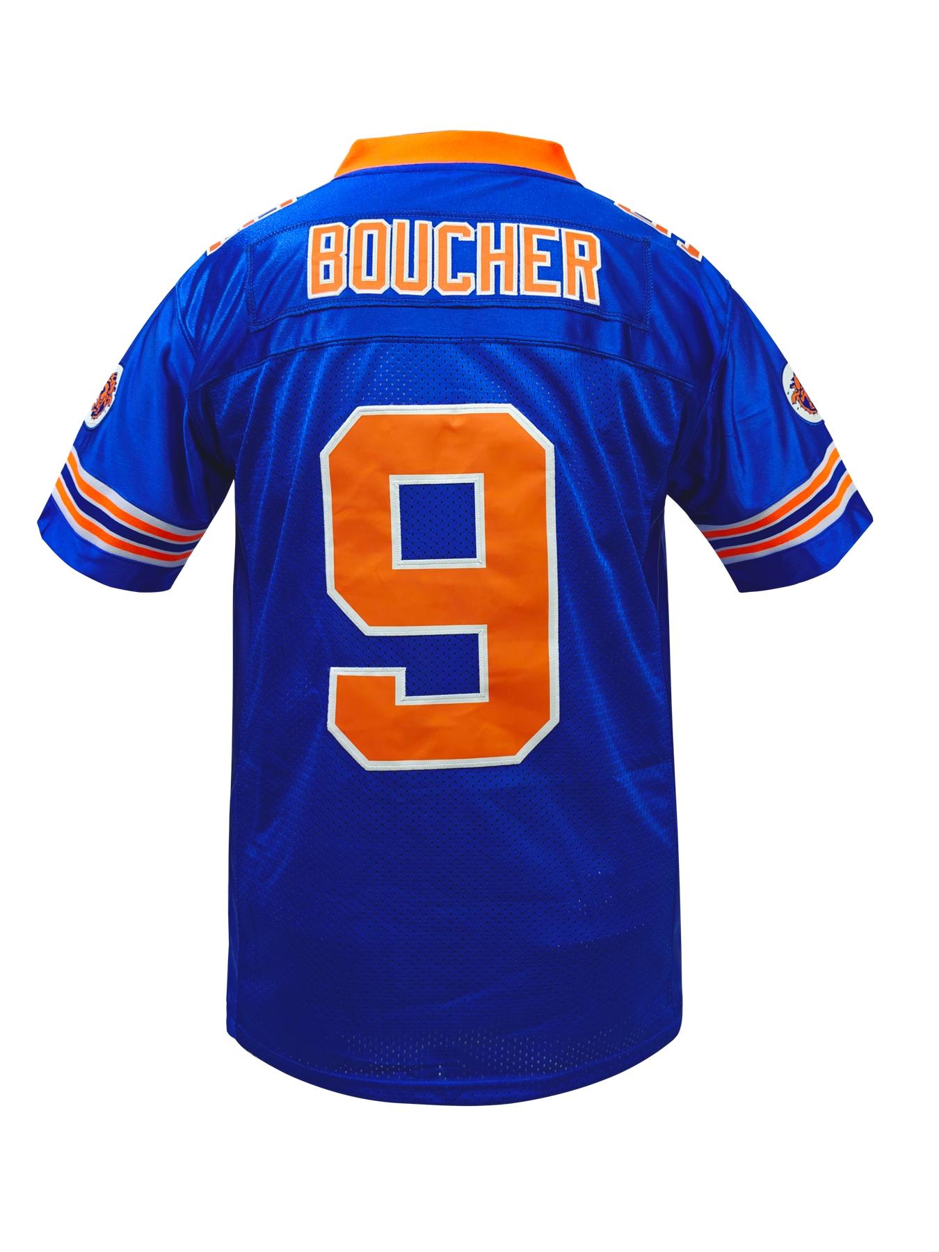 Bobby Boucher #9 The Water boy Adam Sandler Movie Mud Dogs Bourbon Bowl Football Jersey