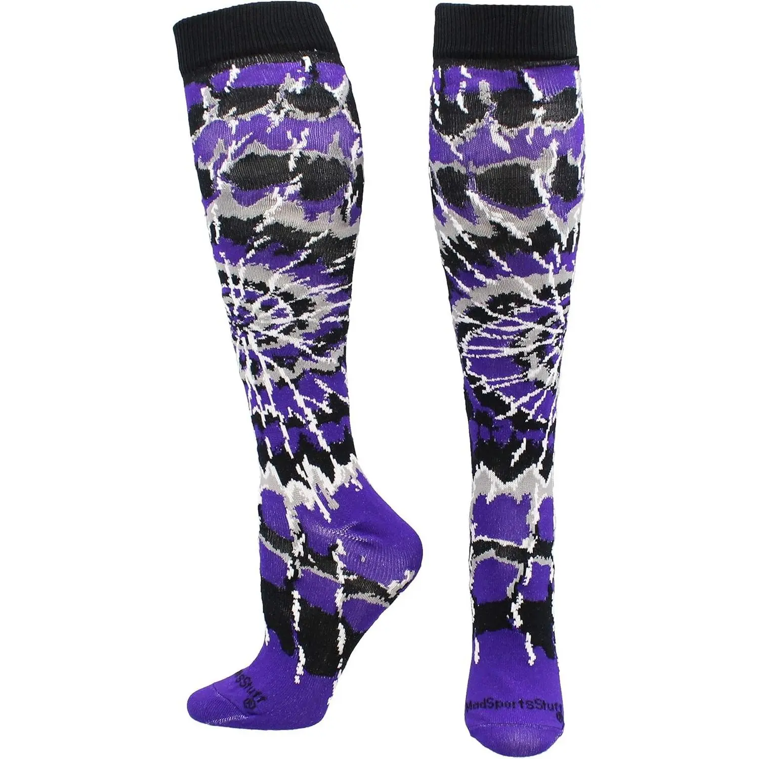 Purple/Black/White