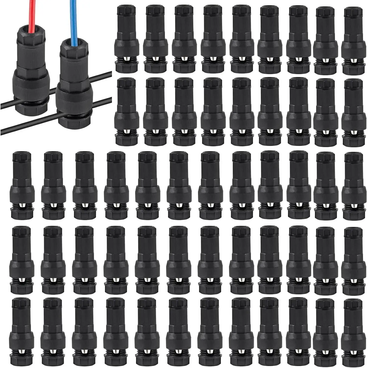 60pcs black