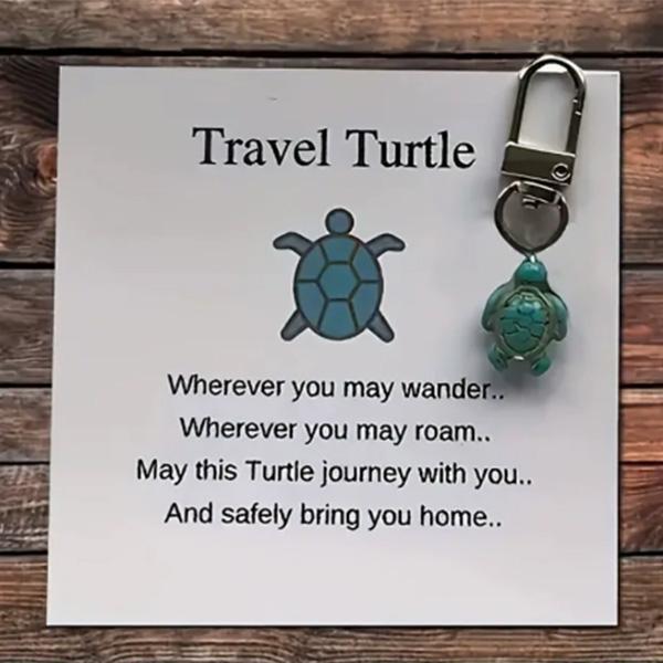 FINETOO Unite store Turquoise Sea Turtle Keychain with Lobster Clasp Lightweight Durable Unique Design for Kids & Adults Walletchain Travel Accessory FINETOO Unite store Turquoise Sea Turtle Keychain with Lobster Clasp Lightweight Durable Unique Design for Kids & Adults Walletchain Travel Accessory