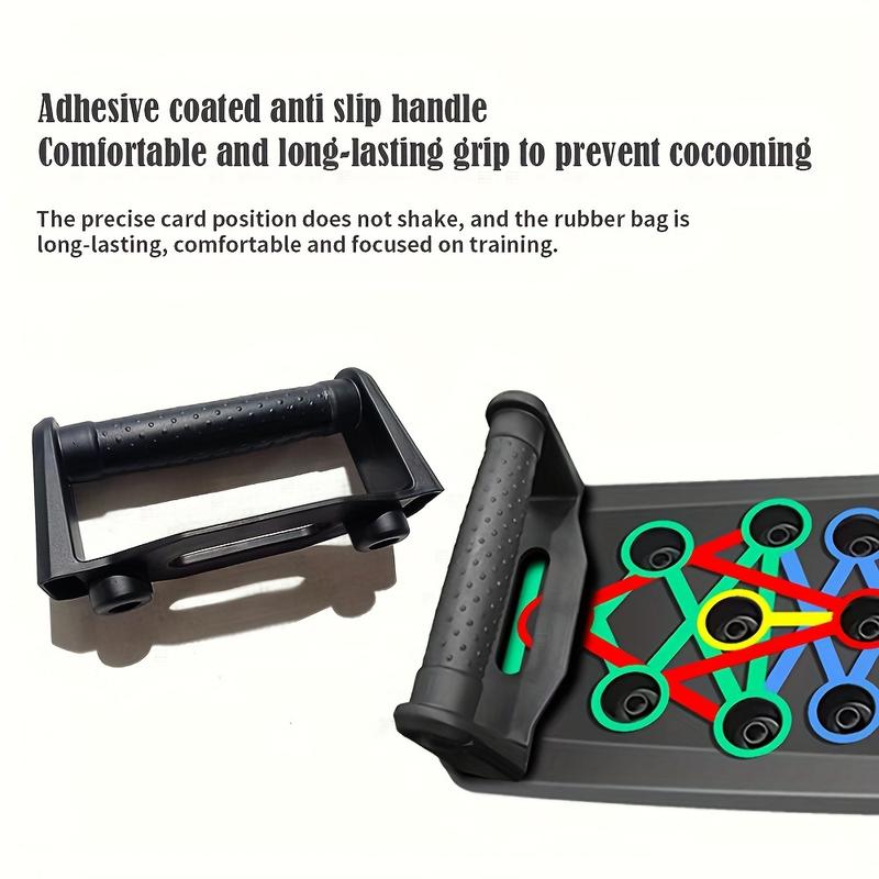 Multi-Functional Home Exercise Equipment - Push-Up Bar, Chest Workout Tool for Men and Women, Non-Electric PP Material, Power Training Multi-Functional Home Exercise Equipment - Push-Up Bar, Chest Workout Tool for Men and Women, Non-Electric PP Material, Power Training