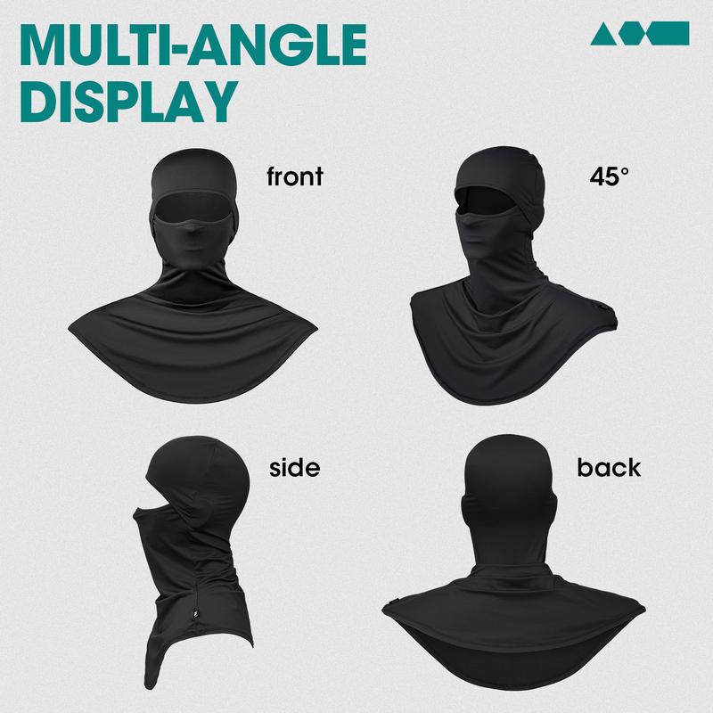 Fishing Balaclava, Men & Women Cycling Full Face Mask, Unisex Design UV Protection Long Neck Mask Covers for Outdoor Work in Summer, Outdoor Sports Mask