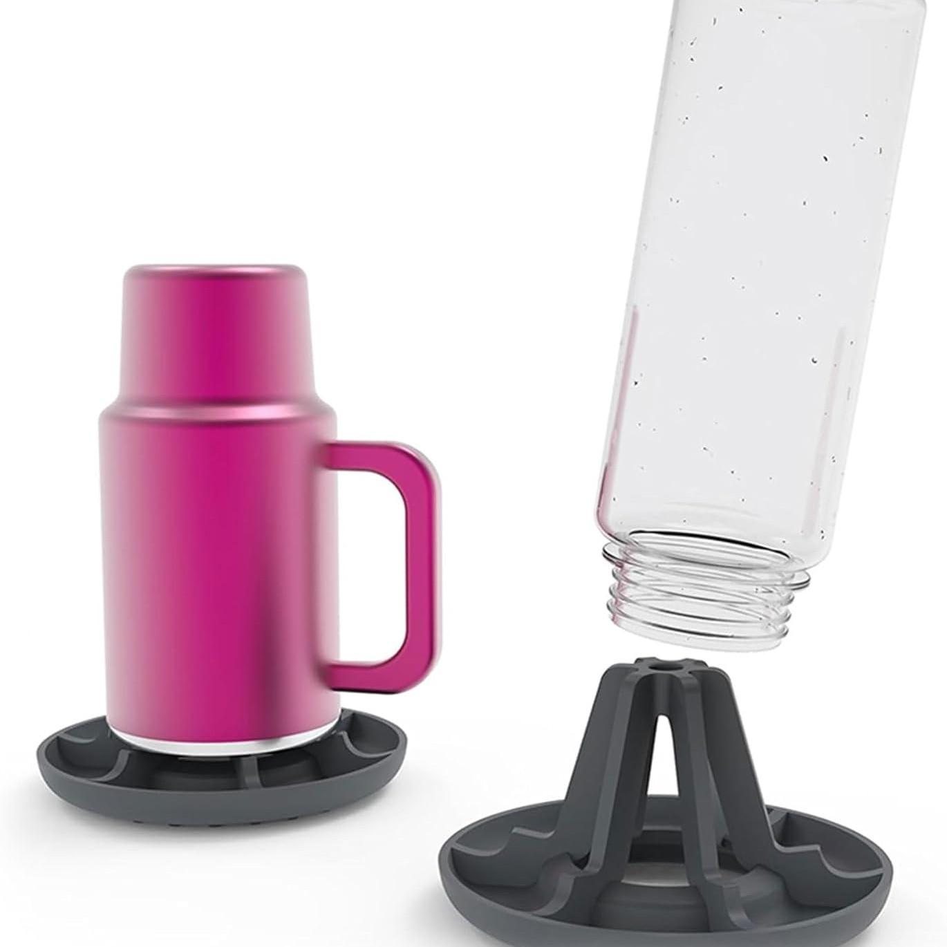 3D Printed Water Bottle Insulated Cup Wine Glass Various Kitchen Drying Rack, 4.5 X 3 Inches Stackable, Ca Prop 65 Compliant