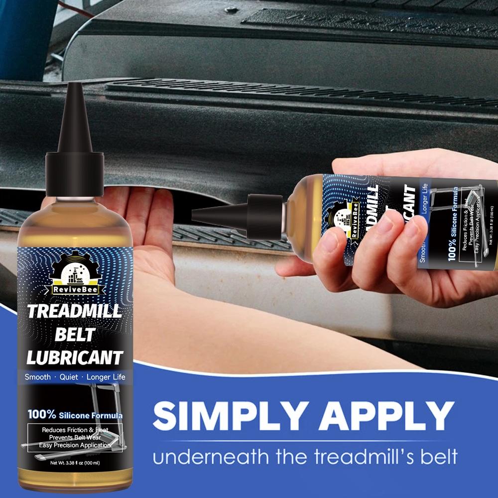 lubricating oil for treadmill running belts, effectively reducing friction and protecting the belt from wear. The mild formula causes no damage to the running belt, suitable for both household and commercial treadmills, Home Workout
