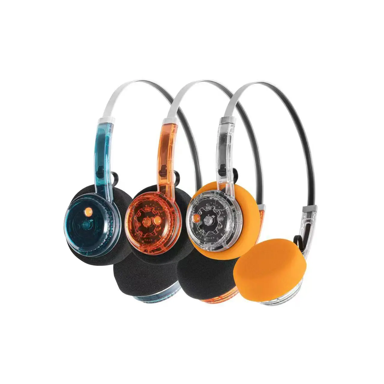 3pcs Bluetooth-compatible Headphones Set, Multicolor, Comfortable Noise-Canceling, Long Battery Life, Ideal for Students & Gamers
