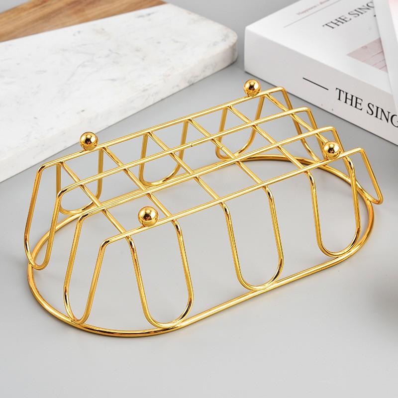 Creative Iron Food Storage Basket, Snack Tray, Fruit Rack, Durable and Sturdy, Ideal for Kitchen, Office, Restaurant, Home