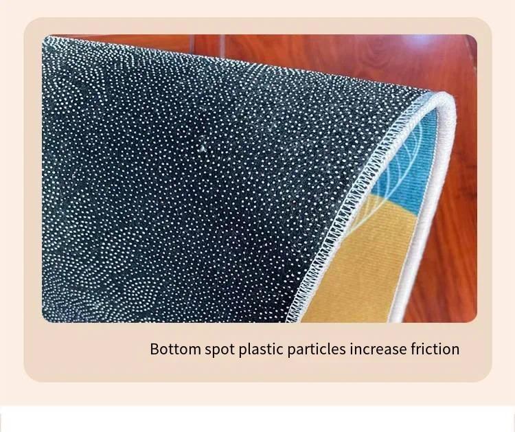 Dinosaur Skeleton Fossil Flannel Area Rug - Realistic T-Rex Bones Print Soft Mat for Kids Room & Playroom, Non-Slip Jurassic Home Decor #DinosaurFossilRug #SkeletonMat #JurassicKidsDecor #TrexCarpet #NonSlipFlannelRug