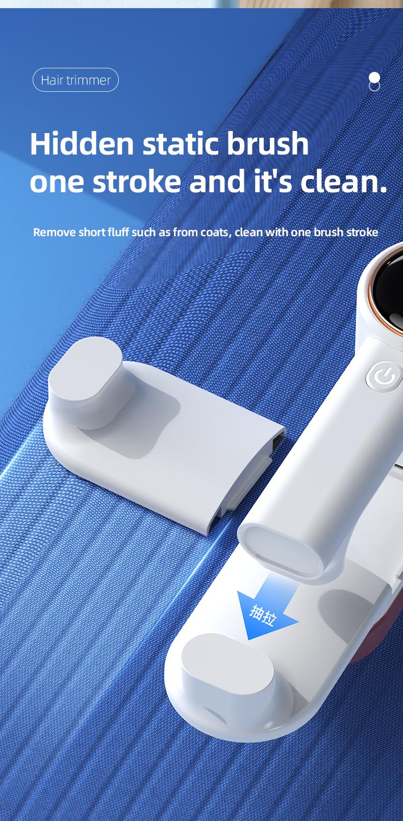 2026 Upgraded Electric Fabric Lint Remover for Clothes - Eliminates Static - Efficient and Convenient Fabric Shaver, Portable USB Rechargeable, Suitable for Sweatshirts, Blankets, Curtains, Carpets, Furniture, and Bedding