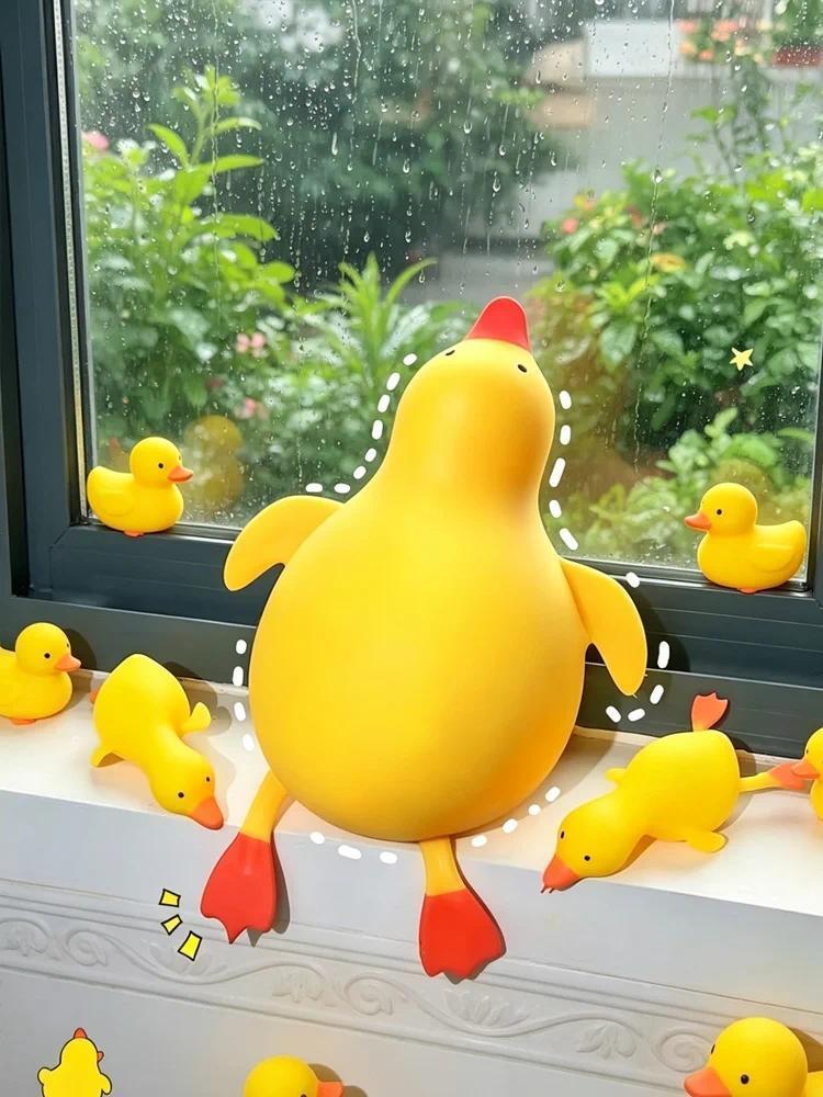 Pinching Relaxing Toys Squishy Antistress Duck Kids Adults Decompression Stretch Toys Super Large Ducks Friends Best Gift