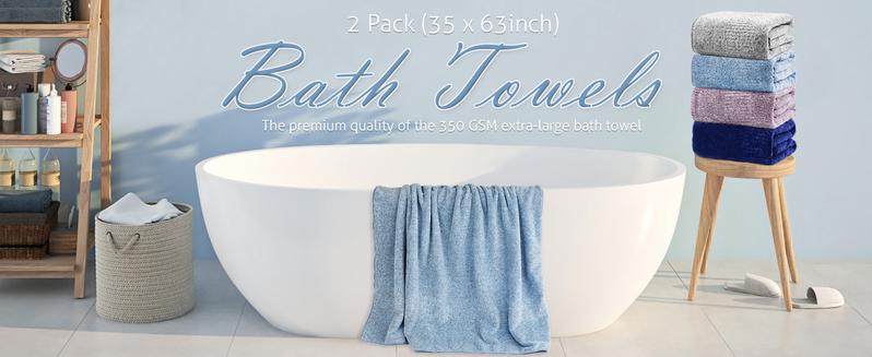 SEISSO Bath Towels Set of 2 or 4 Premium Bath Towels 35” x 63” Oversized Towels for Bathroom Quick Drying & Lightweight Bath Sheets Towels for Adults -... Dark Blue Smooth SEISSO Bath Towels Set of 2 or 4 Premium Bath Towels 35” x 63” Oversized Towels for Bathroom Quick Drying & Lightweight Bath Sheets Towels for Adults -... Dark Blue Smooth