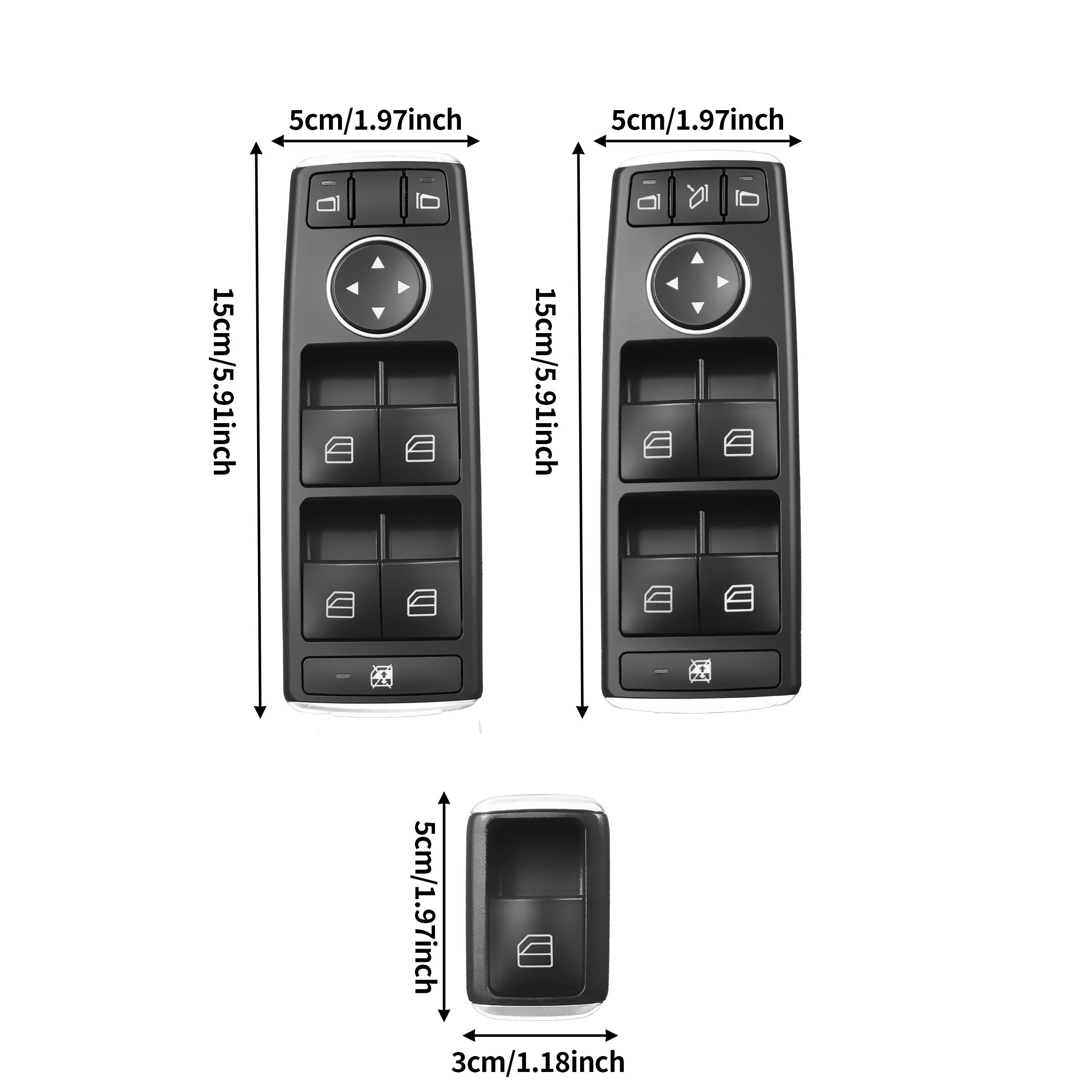 Mercedes-Benz E-Class E350 E400 E63 Amg W212 Window Regulator Switch Assembly, Car Glass Lift Control Unit, 1 Piece