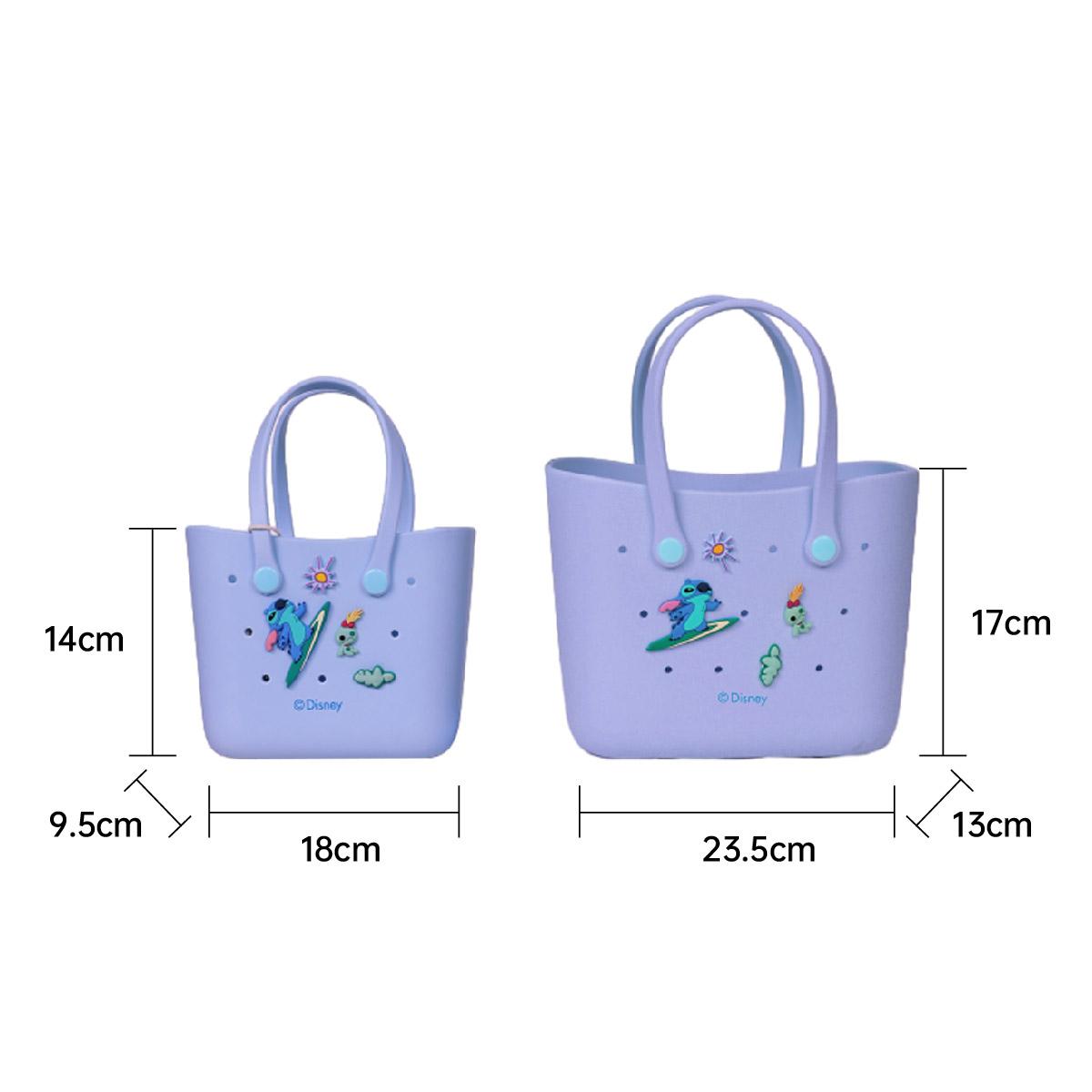Disney Mini Handbag EVA Material Mini Tote Bag Cute Shoulder Bag Durable Bags For Girls Small Size Strawberry Bear Lucifer Marie Stitch With Handle Cute Hand Bags For Tutorial School Work Easter Baskets
