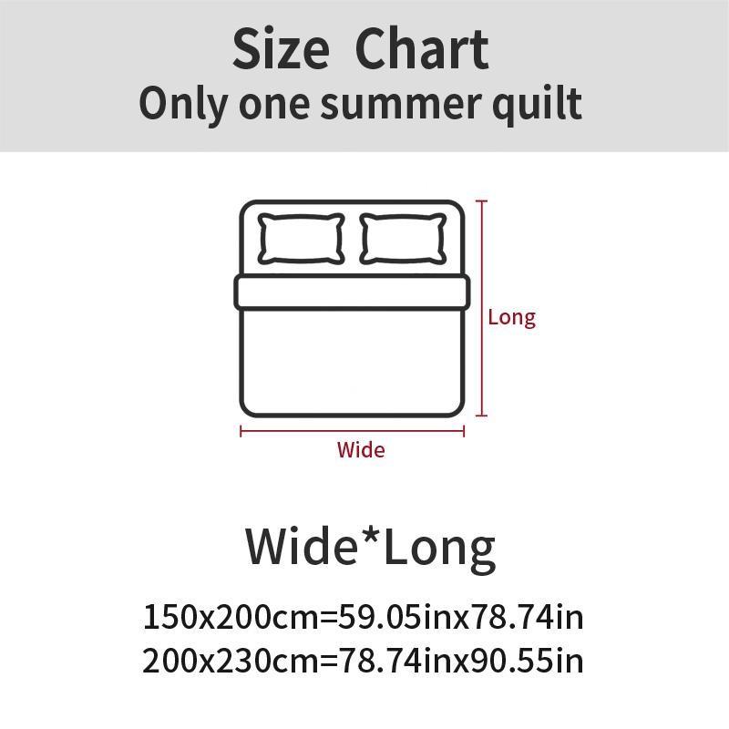 1pc Summer Quilt, Soft Comfortable Bedspread, All-Season Blanket, Embroidered Design, Safe High-Quality Material, Perfect Gift
