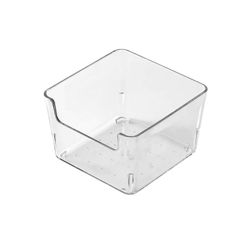 Valentine's Day Gift for Women, Transparent Plastic Storage Box, Large Capacity, Visible Design, Ideal for Cosmetics