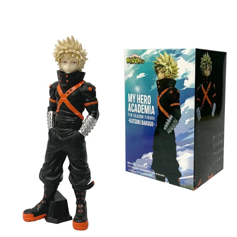 18cm Boku no Hero Academia Anime Figure Bakugo Katsuki Action Figure Midoriya Izuku/Todoroki Shoto Figurine PVC Collection Toys
