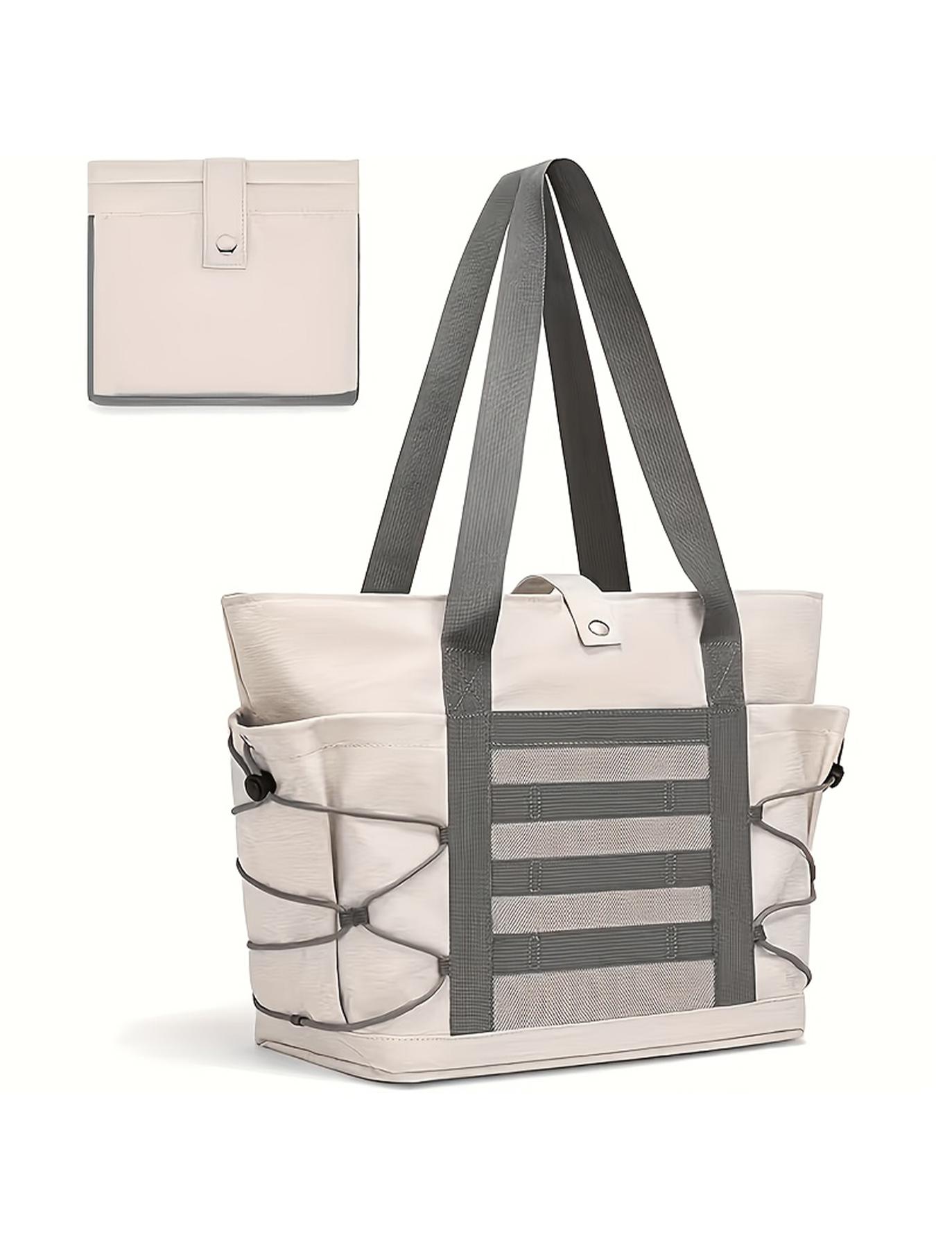 Women's Travel Handbag, Foldable Beach Bag, Gym Sports Bag, Shopping Bag, Ideal for Gifting, Versatile and Stylish Accessory