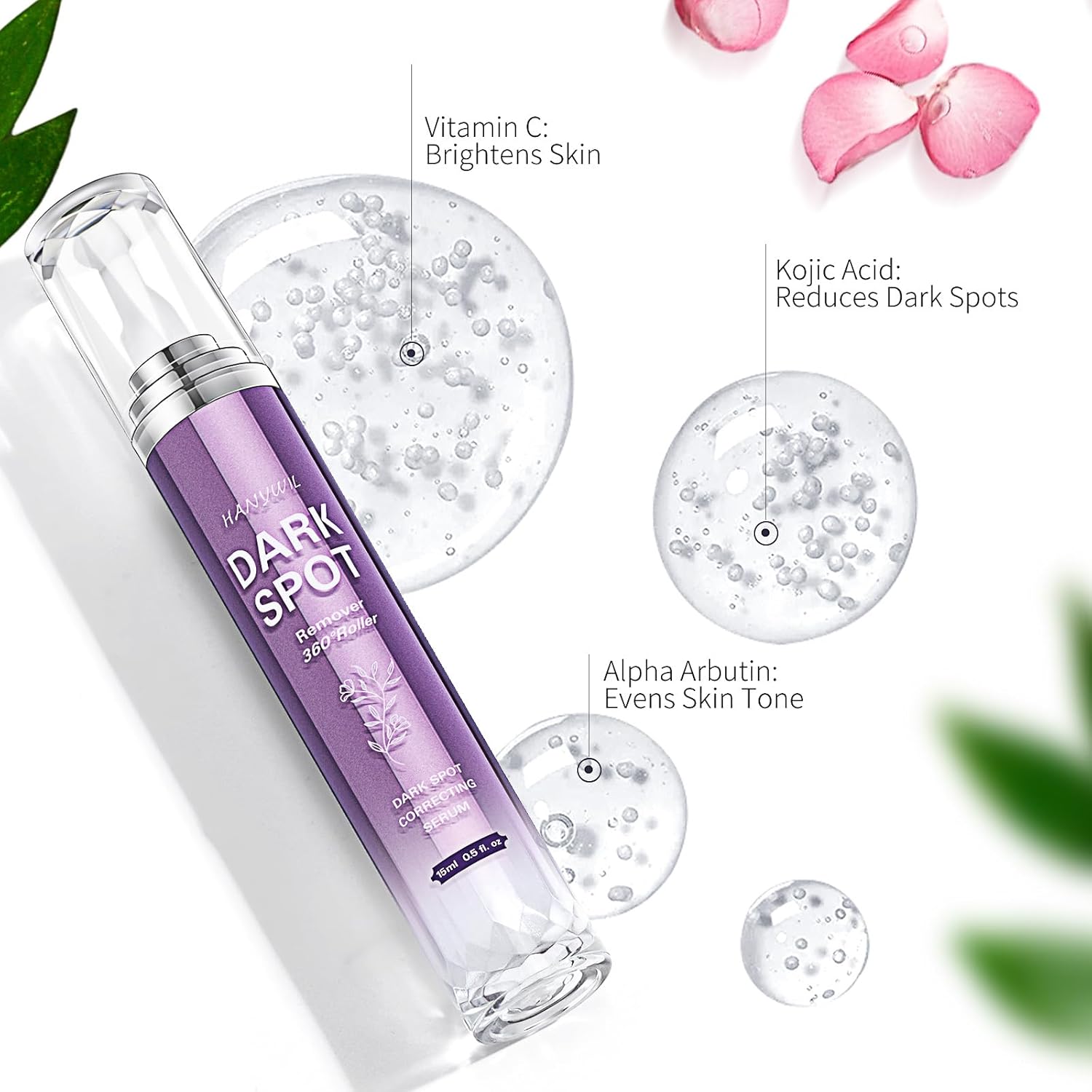 HANYWIL Vitamin C Gold | Anti-Aging Vitamin C Serum for Firming, Lifting & Hydrating Mature Skin | Dark Spot Correcting Serum for Skin Discoloration with Hyaluronic Acid | Suitable for all skin types cozyvibes effortlessbeauty fathersdaygifts HANYWIL Vitamin C Gold | Anti-Aging Vitamin C Serum for Firming, Lifting & Hydrating Mature Skin | Dark Spot Correcting Serum for Skin Discoloration with Hyaluronic Acid | Suitable for all skin types cozyvibes effortlessbeauty fathersdaygifts