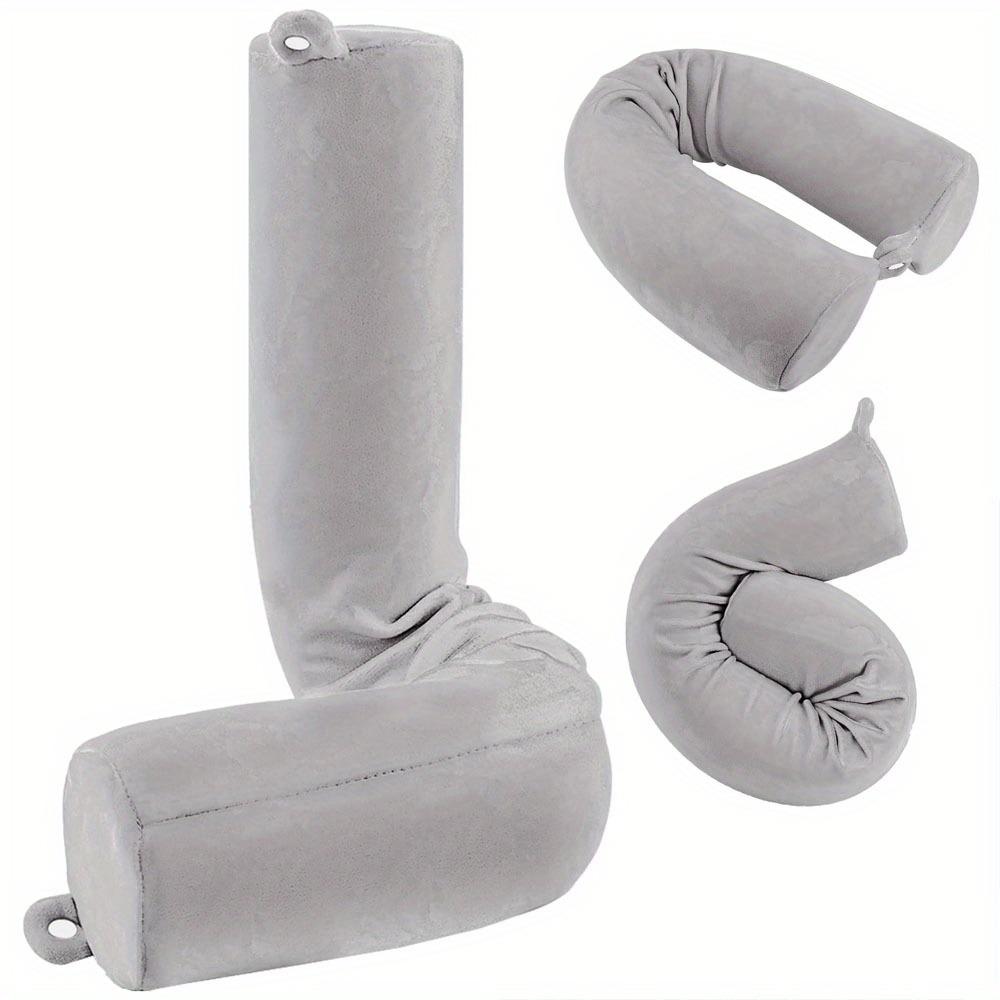 1 adjustable bendable travel pillow - lightweight and flexible neck pillow, ideal for sleeping and travel by car, plane or train