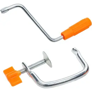 Lovelysp Pasta Machine Handle and Clip - Replacement Handle and Table Clamp - Kitchen Accessories - 1 Set