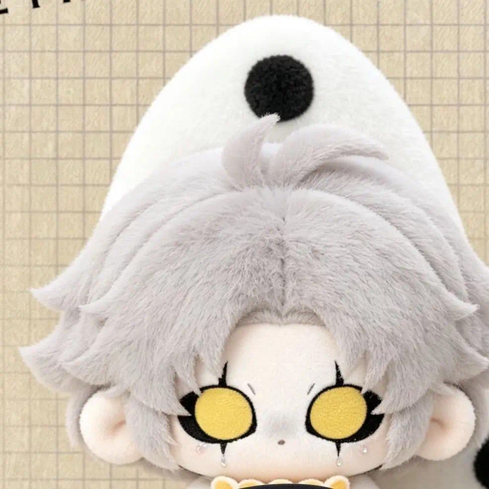 10cm The Freak Circus Pierrot Cotton Doll Handmade Stuffed Plushie Kawaii Anime Clown Figure Pierrot Collectible Gift For Fans