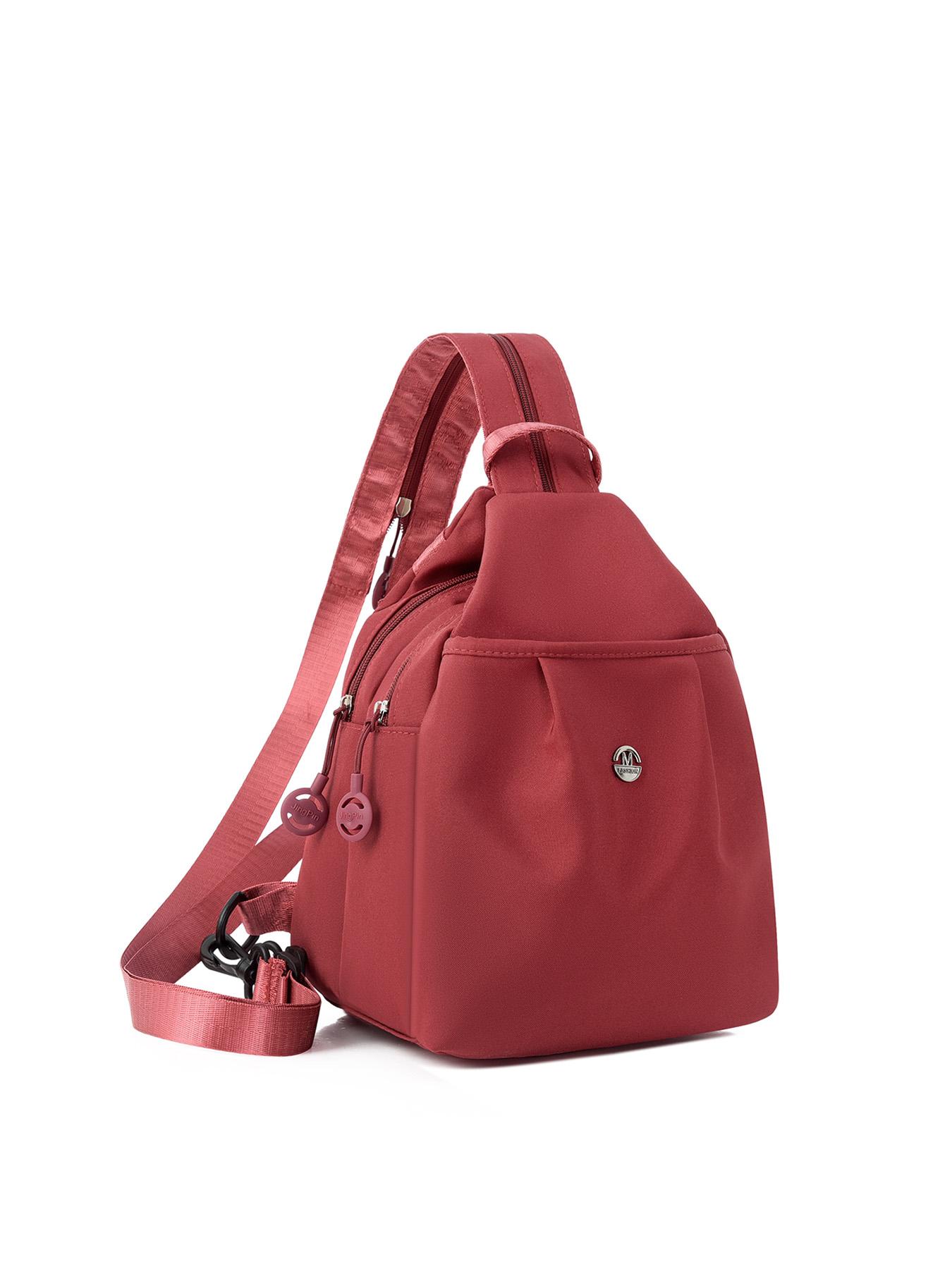 Women's Fashionable Solid Color Backpack, Casual Versatile, Casual Lightweight Backpack, Multifunction Backpack for Work, School, Daily Commuting, Street Travel, Shopping, Multi-pocket Practical Backpack