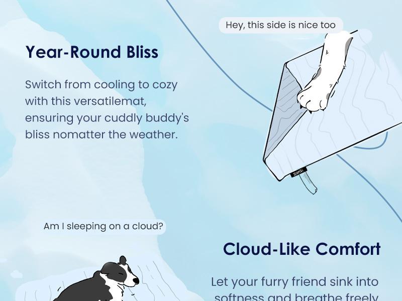 Vagascape cooling pet Mat, Eco-friendly Cooling Pad for Large Dog, Pet Cooling Mats for Dog bed and Cat house, Use in Crate, Tunk, Camping, Portable, Machine Washable, Durable, Without Gel, Outdoorfun Vagascape cooling pet Mat, Eco-friendly Cooling Pad for Large Dog, Pet Cooling Mats for Dog bed and Cat house, Use in Crate, Tunk, Camping, Portable, Machine Washable, Durable, Without Gel, Outdoorfun