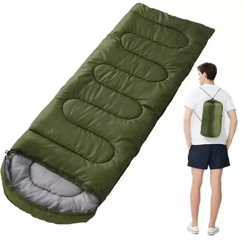 Lightweight Warm Cold Weather Sleeping Bag, Waterproof Compact Camping Sack for Adults, Boys and Girls, Portable Backpacking Equipment for Outdoor Hiking & Camping, Camping Sleeping Bags, Camping Sleeping Gear