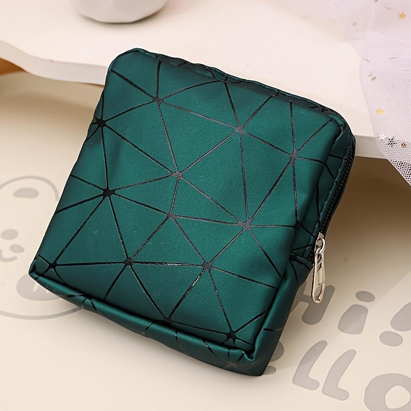 A Sanitary Napkin Storage Bag, a Cosmetic Organizer, a Multifunctional Storage Pouch, a Bag for On-The-Go, Suitable for Students And to Store Coins, Cosmetics, And a Portable Menstrual Bag for Feminine Products Like Pads And Tampons