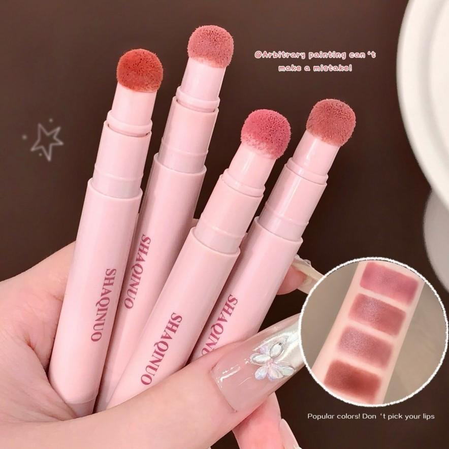 Soft Matte Lip Powder Foundation, Smooth Application, Long-Lasting Wear, Lightweight Formula, Ideal for All Skin Types