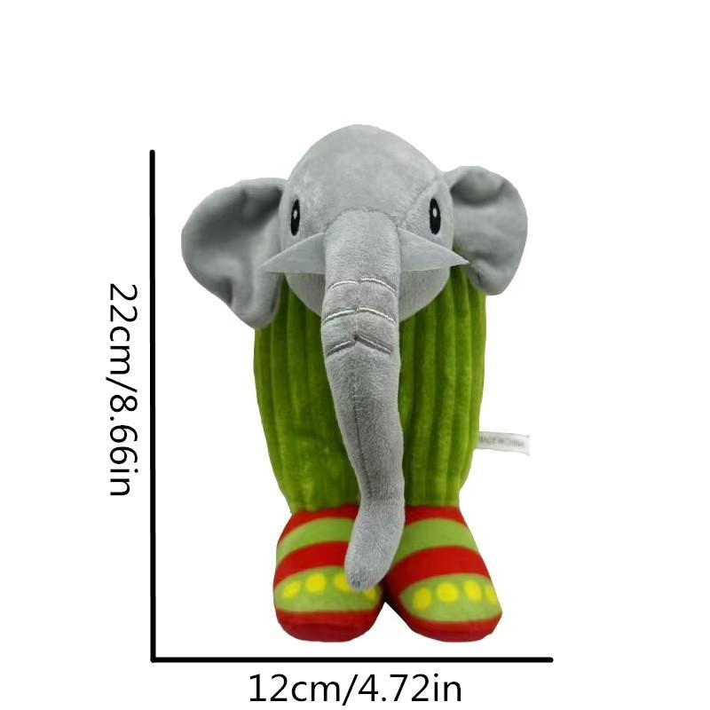 Novelty Weird Fake Shan Hai Jing Plush Toy, Funny Hybrid Animal Stuffed Doll, Soft Creepy Cute Meme Plushie, Unique Gift for Kids & Adults, Collectible Weirdcore Plush