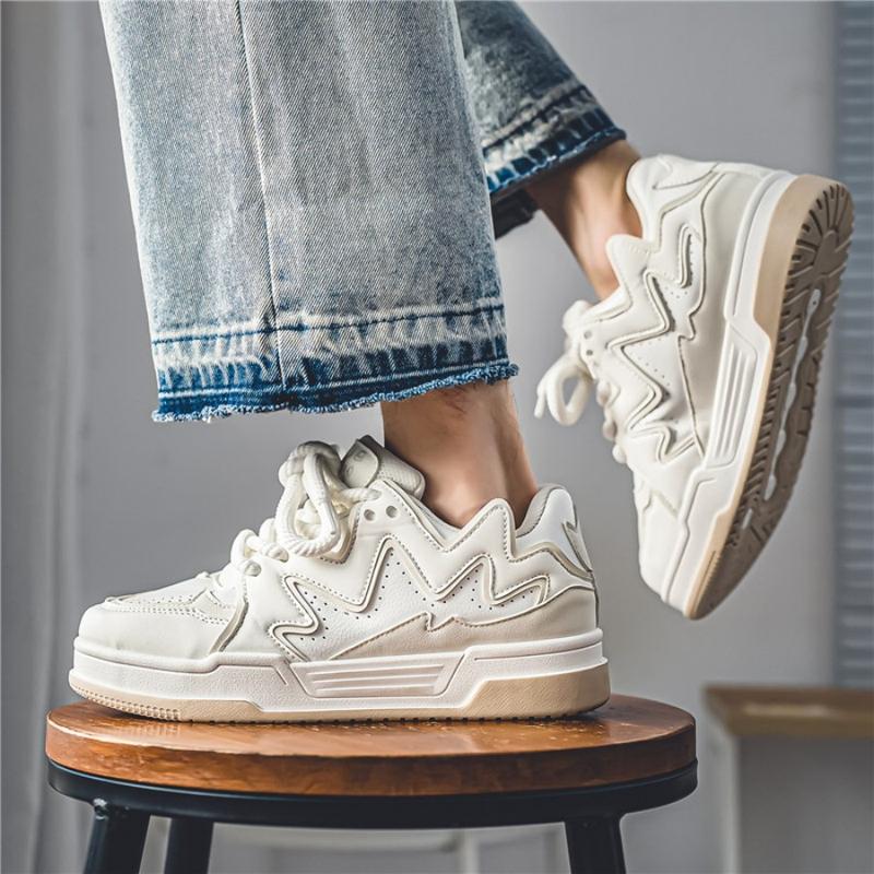 The trend of men's shoes young men's thick soles low top board shoes men's non-slip wear-resistant casual shoes Runner Chunky Sneaker china wholesale suppliers website shoes sneakers men