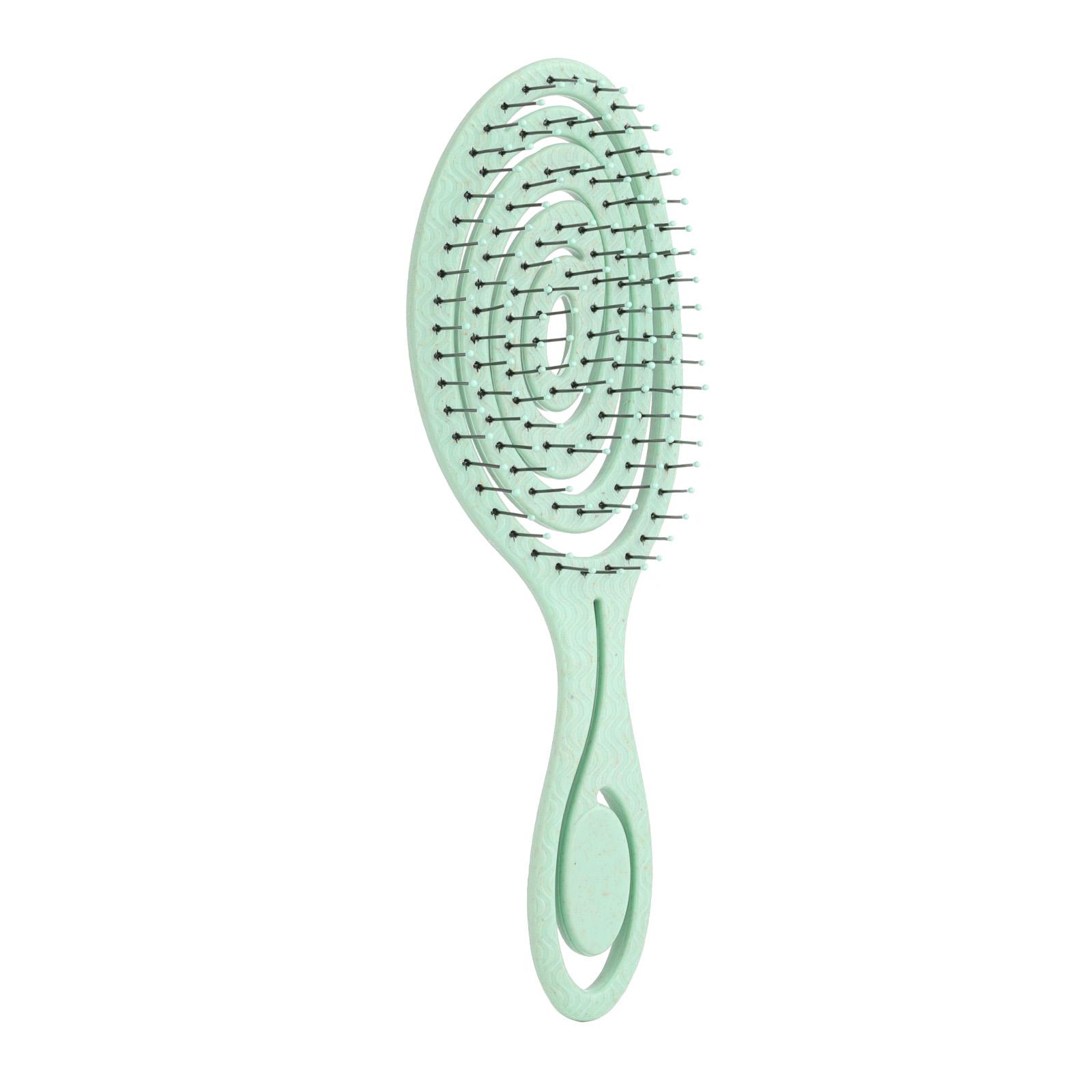 1PC Spiral Detangling Hairbrush TikTok Viral, Unique Hollow Out Vent Brush, Anti-Tangle Fluffy High Volume Comb, No Snag Scalp Massage Brush for Curly & Straight Hair, Dorm Home Use for Women Girls, Beginner Friendly Hot Sale