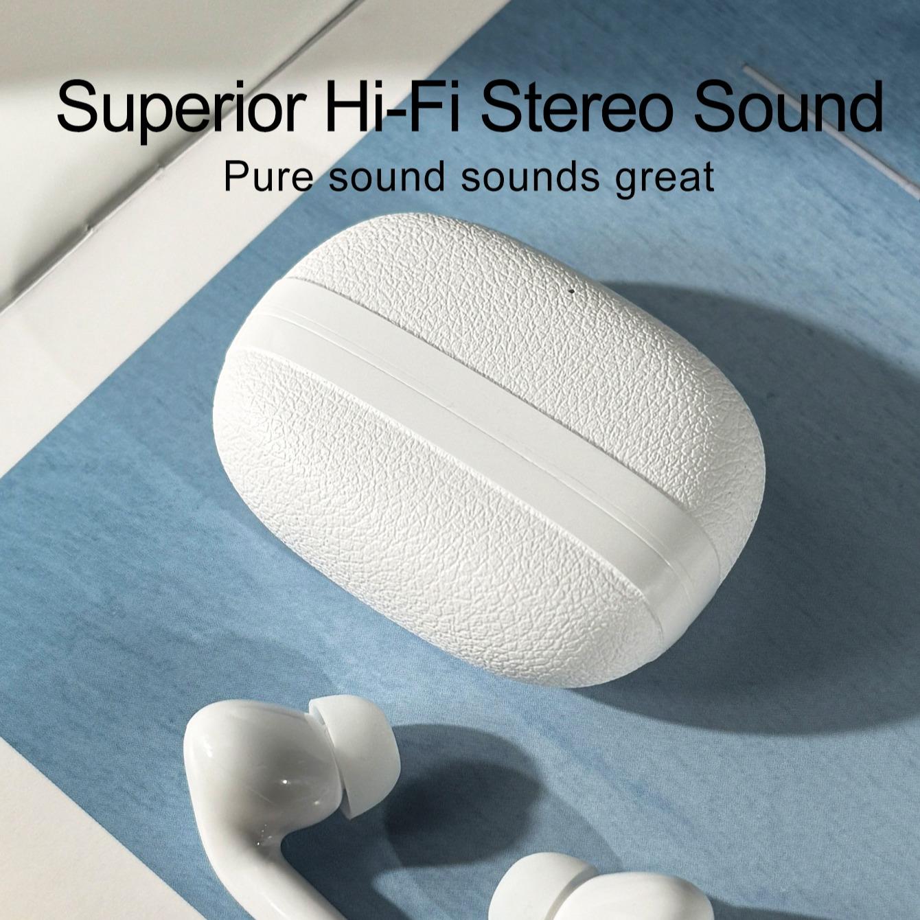 Wireless In-Ear Headphones, Bluetooth-compatible Charging Supported, High-Quality Sound, Comfortable Wear, Daily Use Choice, Lithium Polymer Batteries