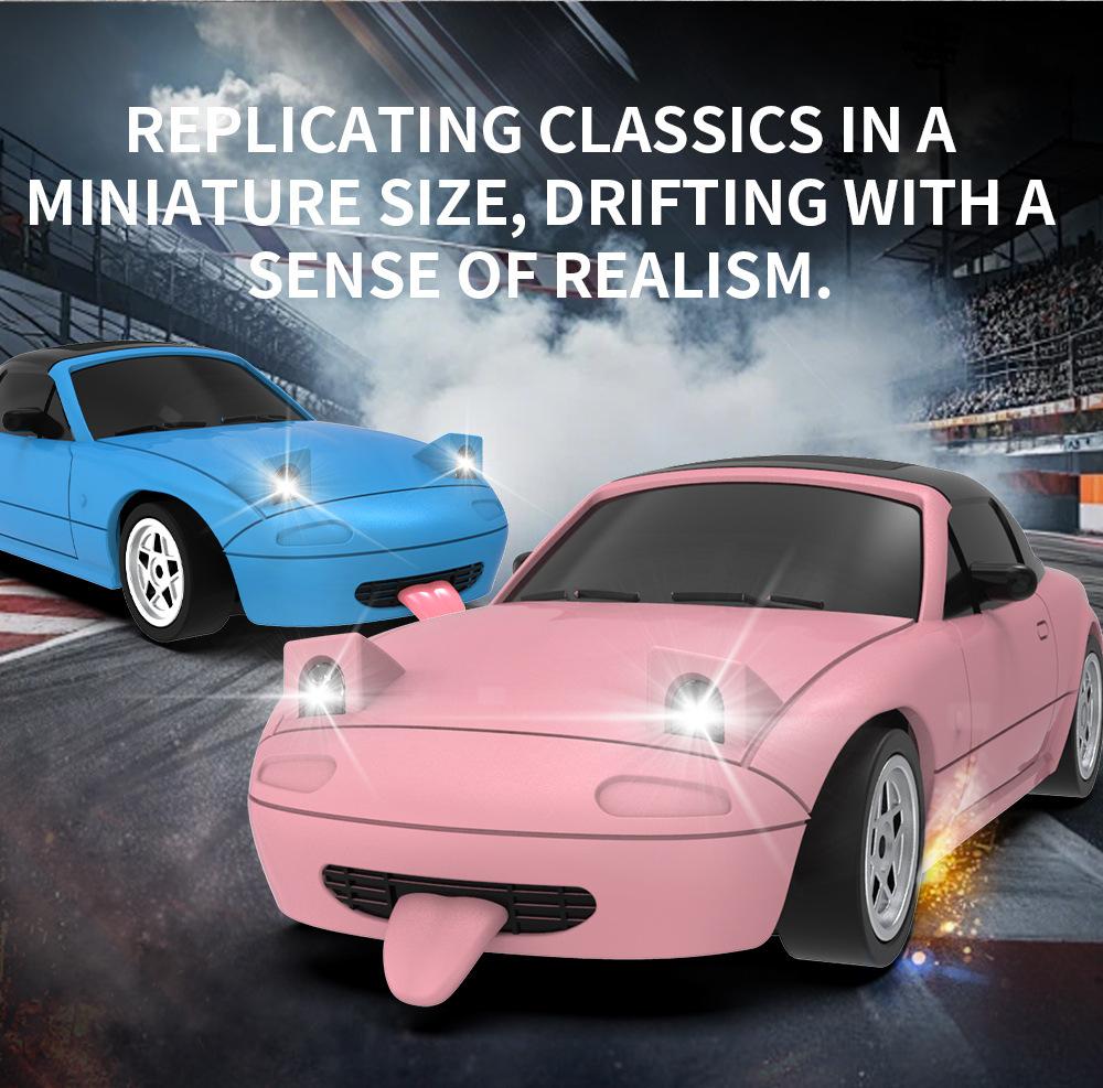 JJRC Mini FPV RC Car with Camera - 1:32 4WD High Speed Drift Racing Car, 2.4G Full Proportional Control, APP Remote Mode, Rechargeable Toy for Boys Kids 8-12 hd